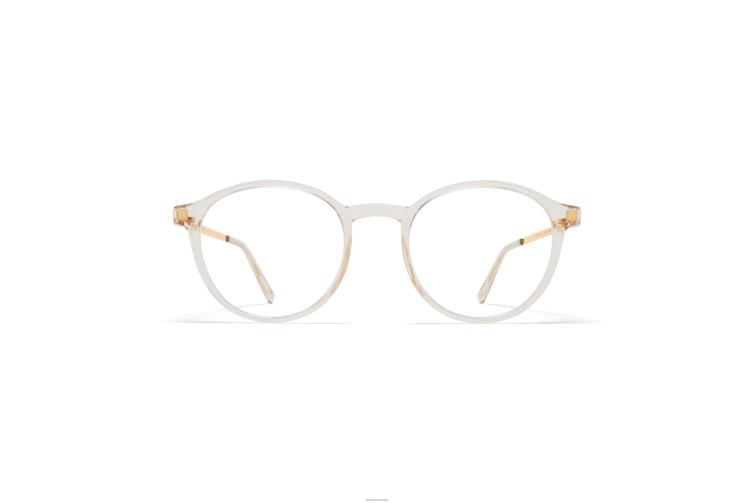 MYKITA Yaska Lite-Brille Rahmen: C1 Champagner/Glanzgold J6D22683