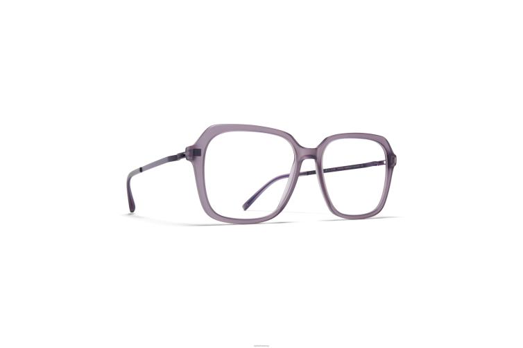 MYKITA amka Lite-Brille Rahmen: C93 Mattrauch/Brombeere J6D22364