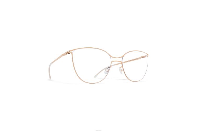 MYKITA bjelle Lite-Brille Rahmen: Silber/Champagnergold J6D22770