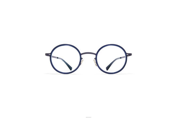MYKITA eetu Lite-Brille Rahmen: A66 Brombeere/Deep Ocean J6D22536