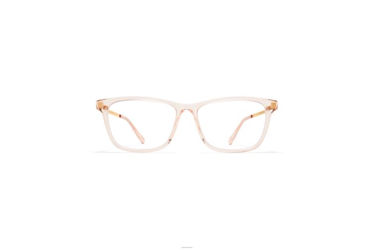 MYKITA esja Lite-Brille Rahmen: C20 Roséwasser/Champagnergold J6D22773