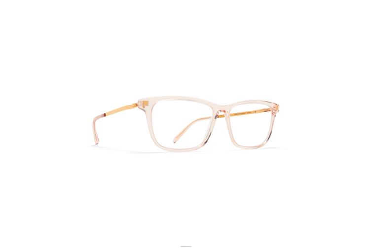 MYKITA esja Lite-Brille Rahmen: C20 Roséwasser/Champagnergold J6D22773