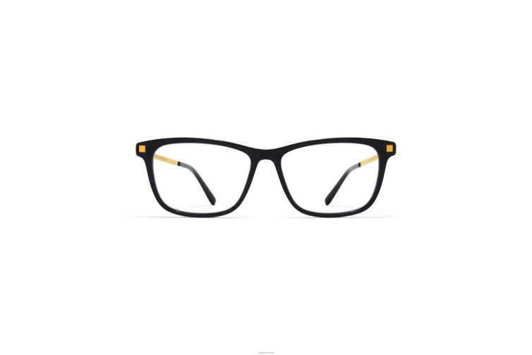 MYKITA esja Lite-Brille Rahmen: C6 Schwarz/Glanzgold J6D22774