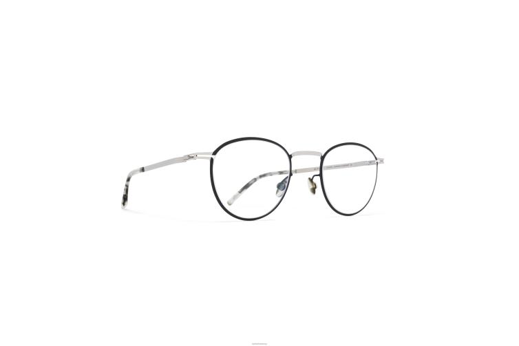 MYKITA ismo Lite-Brille Rahmen: silber/schwarz J6D22625