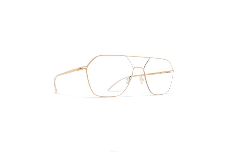 MYKITA jelva Lite-Brille Rahmen: Silber/Champagnergold J6D22258