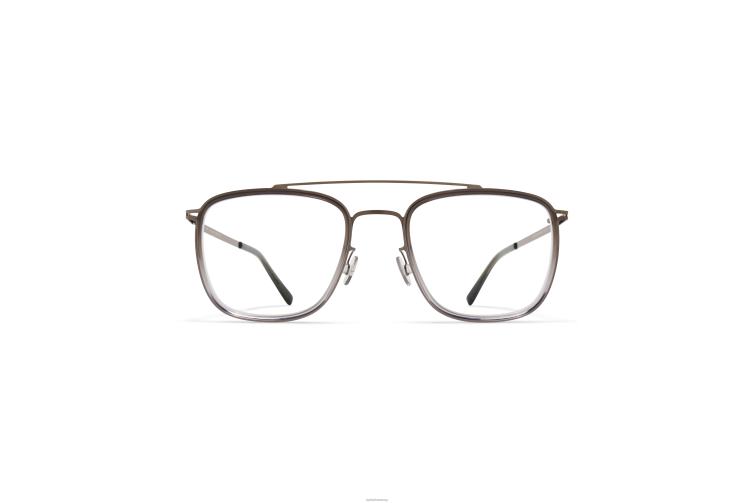 MYKITA jeppe Lite-Brille Rahmen: A54, glänzender Graphit/Graugradient J6D22386