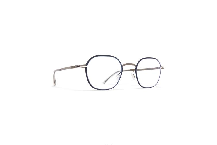 MYKITA jes Lite-Brille Rahmen: glänzendes Graphit/Indigo J6D22391