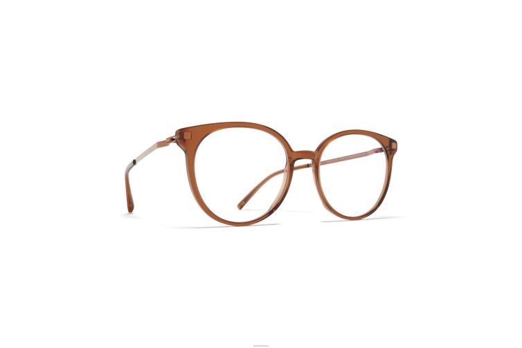 MYKITA jula Lite-Brille Rahmen: C73 Topas/glänzendes Kupfer J6D22632