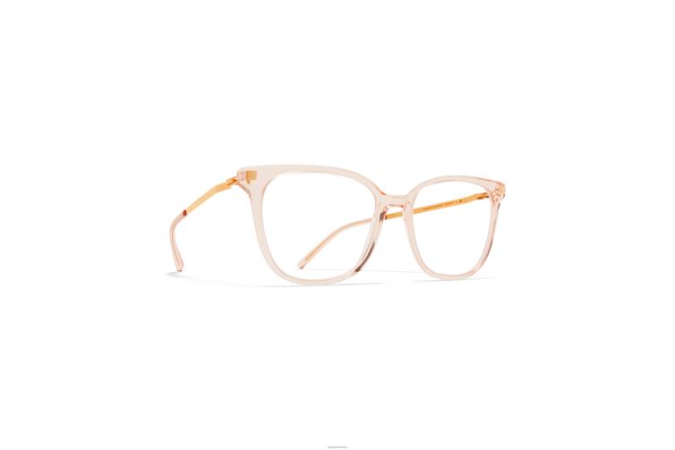 MYKITA kalla Lite-Brille Rahmen: C20 Roséwasser/Champagnergold J6D22392