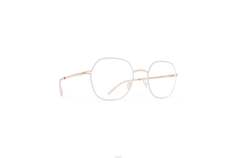 MYKITA kari Lite-Brille Rahmen: Champagnergold/Aurore J6D22398