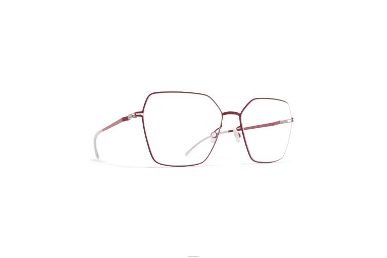 MYKITA liva Lite-Brille Rahmen: Cranberry J6D22407