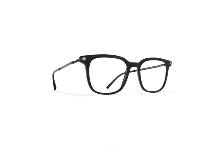 MYKITA mato Lite-Brille Rahmen: C95 Schwarz/Silber/Schwarz J6D22416