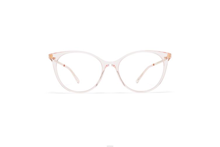 MYKITA nanook Lite-Brille Rahmen: C20 Roséwasser/Champagnergold J6D22781