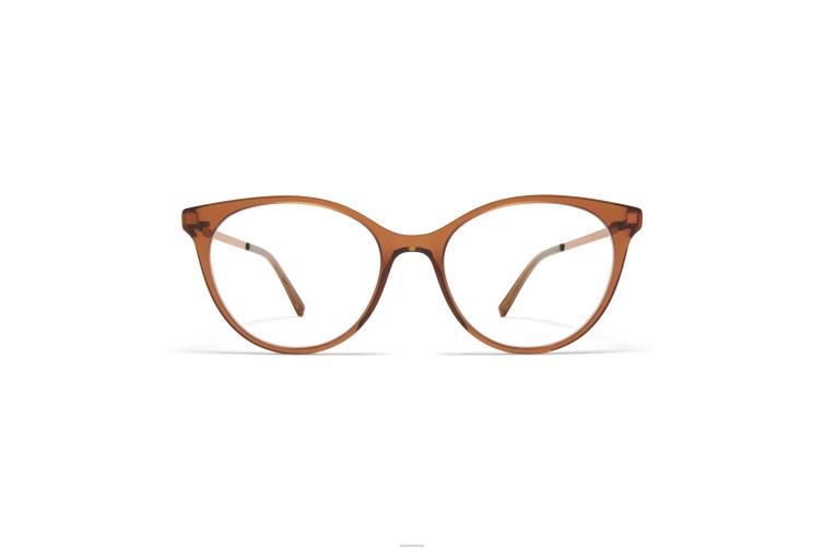 MYKITA nanook Lite-Brille Rahmen: C73 Topas/glänzendes Kupfer J6D22782