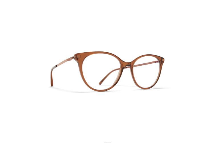 MYKITA nanook Lite-Brille Rahmen: C73 Topas/glänzendes Kupfer J6D22782