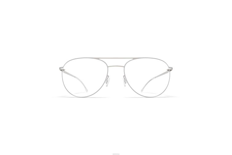 MYKITA niken Lite-Brille Rahmen: glänzendes Silber J6D22261