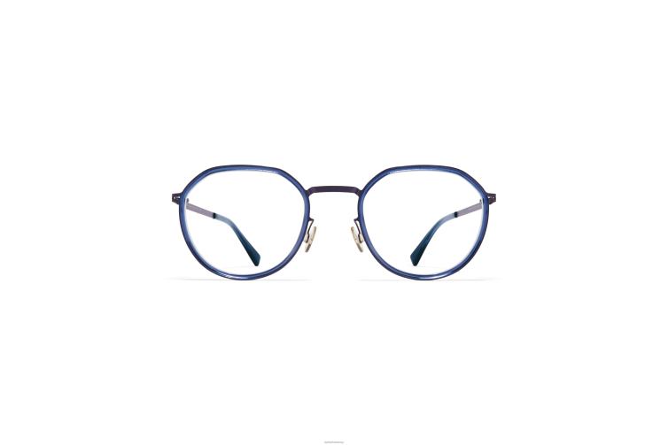 MYKITA nur wir Lite-Brille Rahmen: A66 Brombeere/Deep Ocean J6D22638