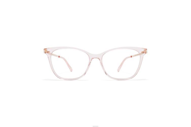 MYKITA sesi Lite-Brille Rahmen: C20 Roséwasser/Champagnergold J6D22428