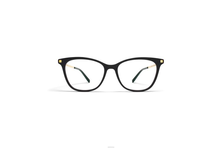 MYKITA sesi Lite-Brille Rahmen: C6 Schwarz/Glanzgold J6D22427