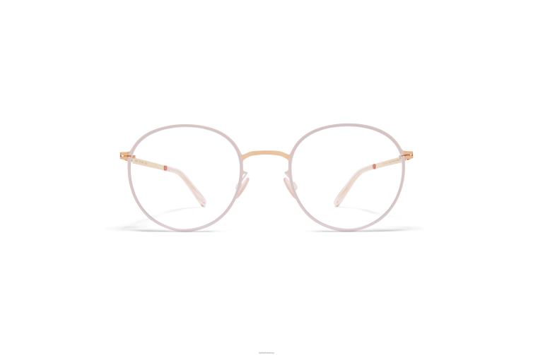 MYKITA vabo Lite-Brille Rahmen: Champagnergold/Aurore J6D22680