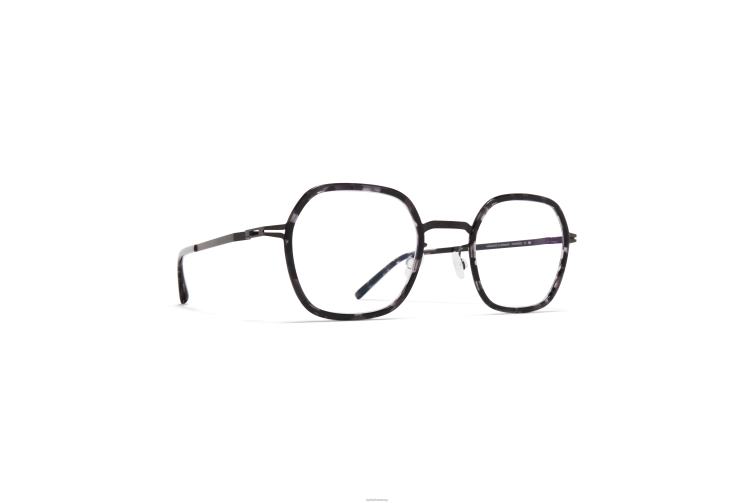 MYKITA ven Lite-Brille Rahmen: A50 Schwarz/Schwarz Havanna J6D22448