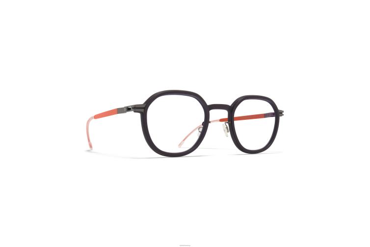 MYKITA Birke Mylon-Brille Rahmen: MHL1 Schiefergrau/SGP/Tangerine J6D22706
