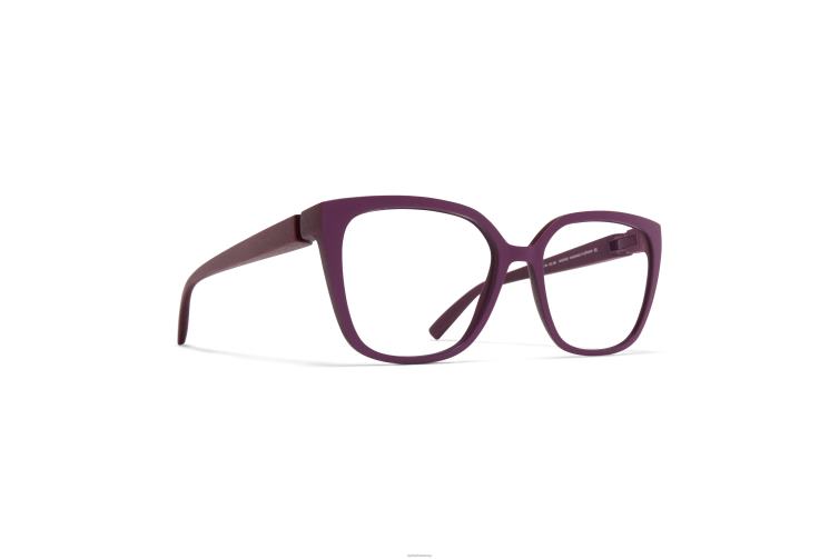 MYKITA Philana Mylon-Brille Rahmen: mdl12 burgunderrot/violette Traube J6D22474
