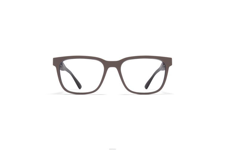 MYKITA Solo Mylon-Brille Rahmen: MDL2 Ebenholzbraun/Maulgrau J6D22481
