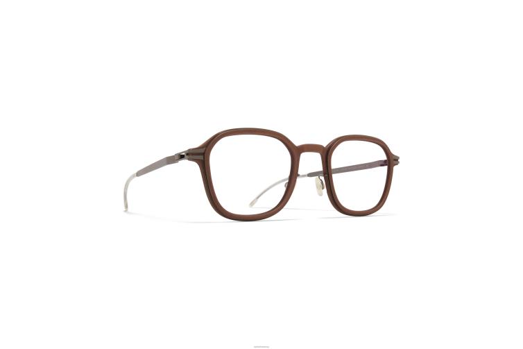 MYKITA Tanne Mylon-Brille Rahmen: MH64 Kaschmirgrau/glänzendes Diagramm J6D22459
