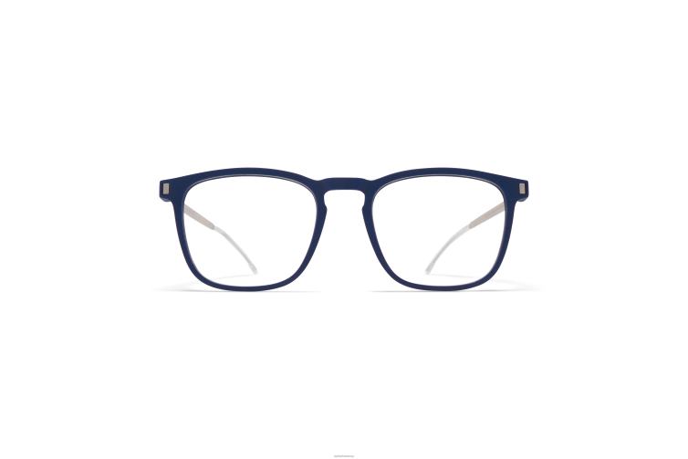 MYKITA jujubi Mylon-Brille Rahmen: MH62 Marineblau/Mattsilber J6D22471