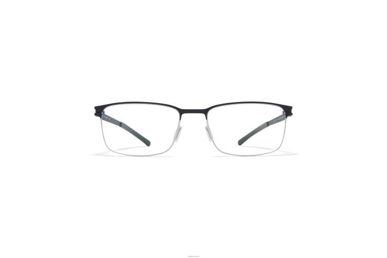 MYKITA Gerhard Nr. 1-Brille Rahmen: Graphit glänzend/fast schwarz J6D22320