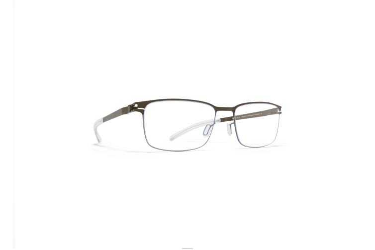 MYKITA Gerhard Nr. 1-Brille Rahmen: glänzendes Graphit/Tarngrün J6D22319
