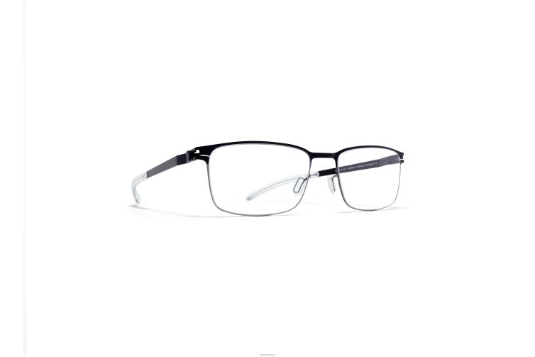 MYKITA Gerhard Nr. 1-Brille Rahmen: silber/schwarz J6D22321