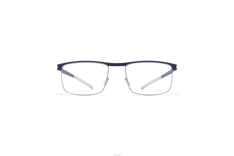 MYKITA Stuart Nr. 1-Brille Rahmen: Marineblau/Silber J6D22351