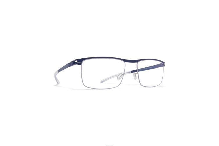 MYKITA Stuart Nr. 1-Brille Rahmen: Marineblau/Silber J6D22351