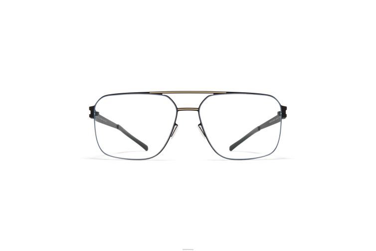 MYKITA anziehen Nr. 1-Brille Rahmen: Schwarz/helles warmes Grau J6D22238
