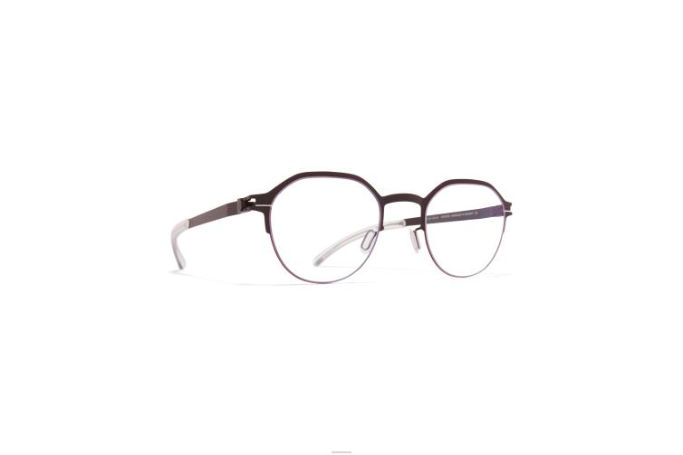 MYKITA dorian Nr. 1-Brille Rahmen: Ebenholzbraun/Cranberry J6D22589