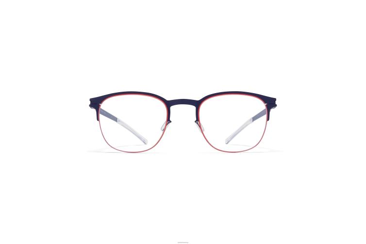 MYKITA neville Nr. 1-Brille Rahmen: Marineblau/Rostrot J6D22343
