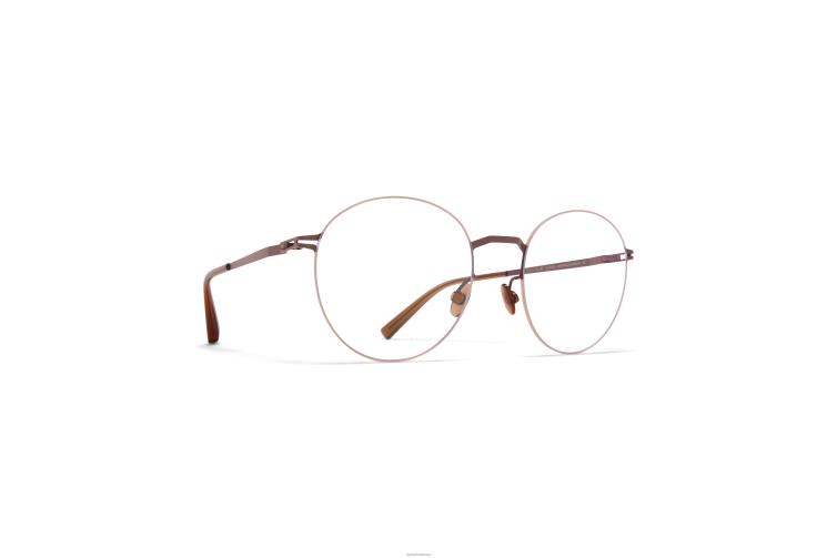 MYKITA Tomomi Lessrim-Brillen Rahmen: Mocca/Safran J6D22693