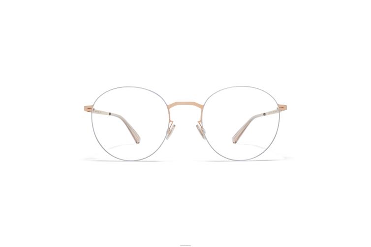 MYKITA Tomomi Lessrim-Brillen Rahmen: Silber/Champagnergold J6D22691