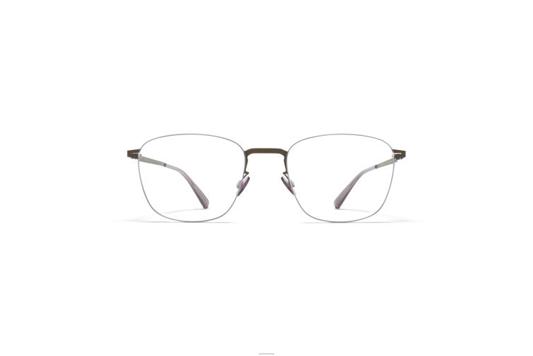 MYKITA haru Lessrim-Brillen Rahmen: glänzendes Graphit/Tarngrün J6D22449