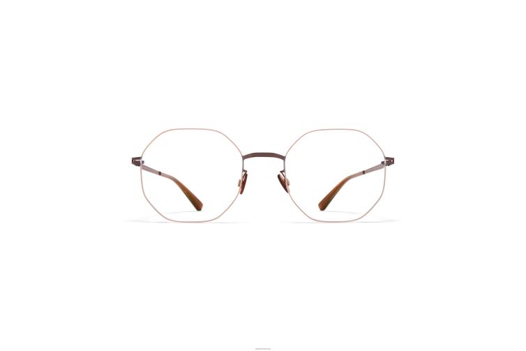 MYKITA kaori Lessrim-Brillen Rahmen: Mocca/Safran J6D22570