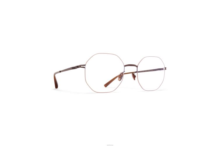 MYKITA kaori Lessrim-Brillen Rahmen: Mocca/Safran J6D22570