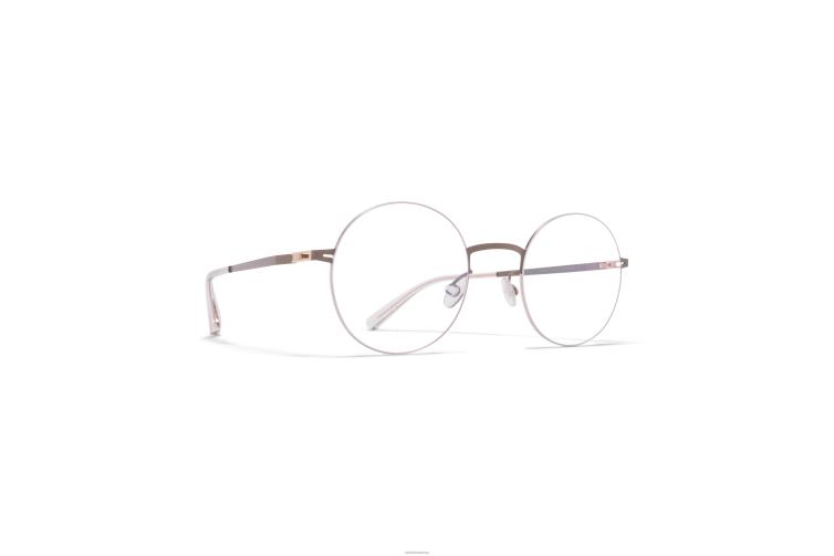 MYKITA kayo Lessrim-Brillen Rahmen: Champagnergold/Taupegrau J6D22574