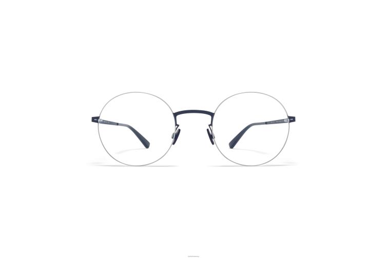MYKITA kayo Lessrim-Brillen Rahmen: Silber/Indigo J6D22572
