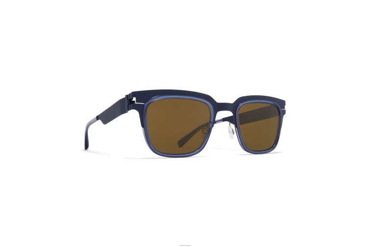 MYKITA Raymond Acetat-Sonnenbrille Rahmen: A62 Indigo/Deep Ocean J6D22160