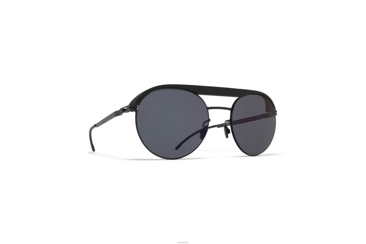 MYKITA ml01 Leica-Sonnenbrille Rahmen: mh6 pitch black/schwarz | Linse: Leica schwarz polarisiert J6D2259
