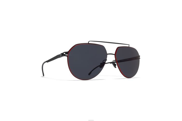 MYKITA ml13 Leica-Sonnenbrille Rahmen: schwarz|Linse: Leica schwarz polarisiert + re J6D2281