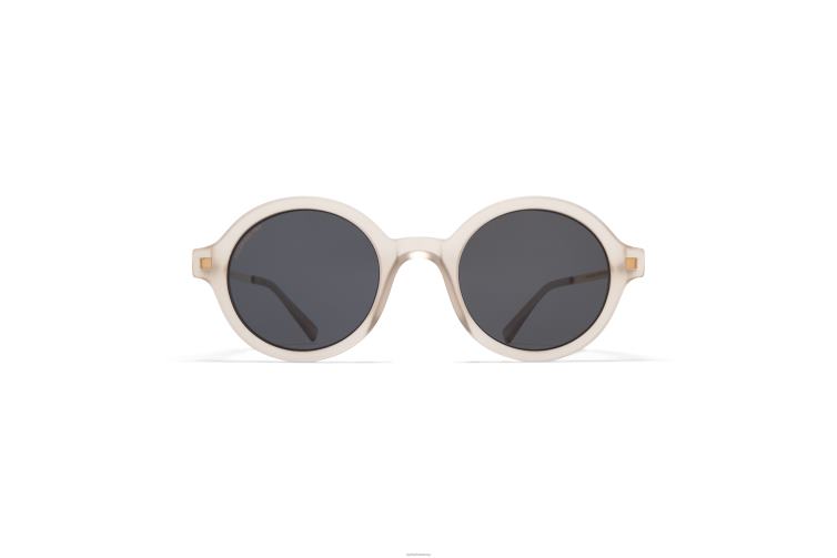 MYKITA esbo Lite-Sonnenbrille Rahmen: C101 Matt-Champagner/Glanzglas|Gläser: Polarisiertes Pro-Hi-Con-Grau J6D22174