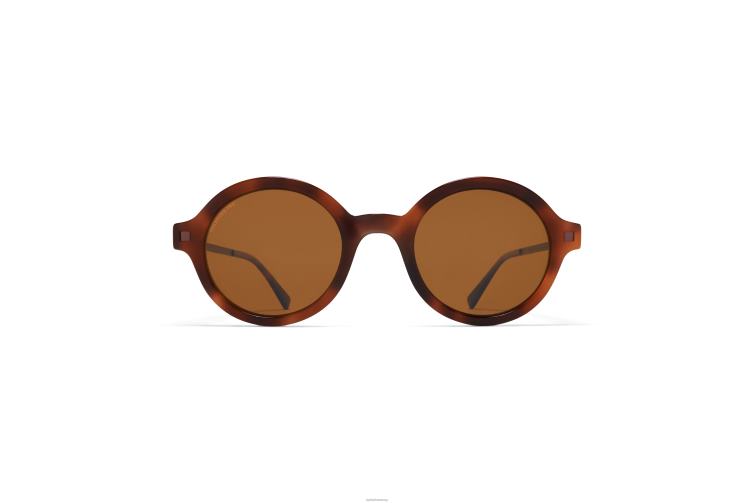 MYKITA esbo Lite-Sonnenbrille Rahmen: C86 Sansibar/Mocca|Linse: Polarized Pro Amber Brown J6D22176